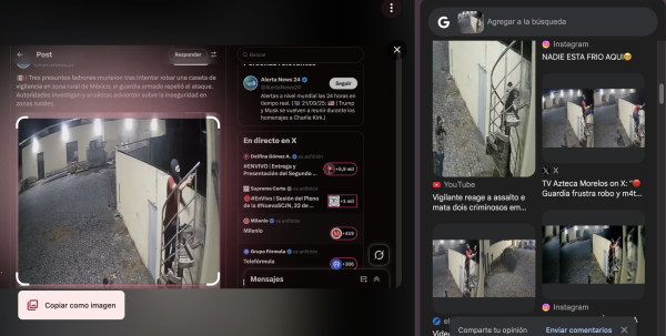 Fuente: Captura de pantalla de la búsqueda en Google Lens.